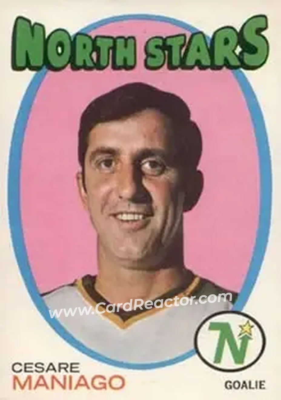 1971-72 O-Pee-Chee #117 Cesare Maniago