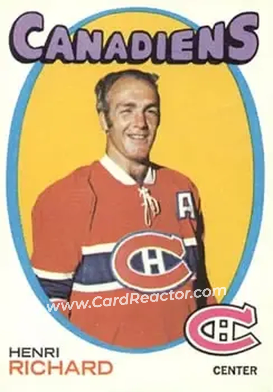 1971-72 O-Pee-Chee #120 Henri Richard