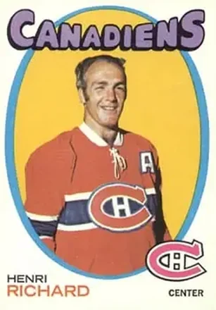 1971-72 O-Pee-Chee #120 Henri Richard