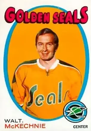 1971-72 O-Pee-Chee #124 Walt McKechnie