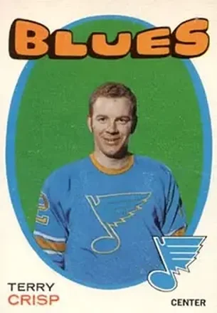 1971-72 O-Pee-Chee #127 Terry Crisp