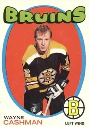 1971-72 O-Pee-Chee #129 Wayne Cashman