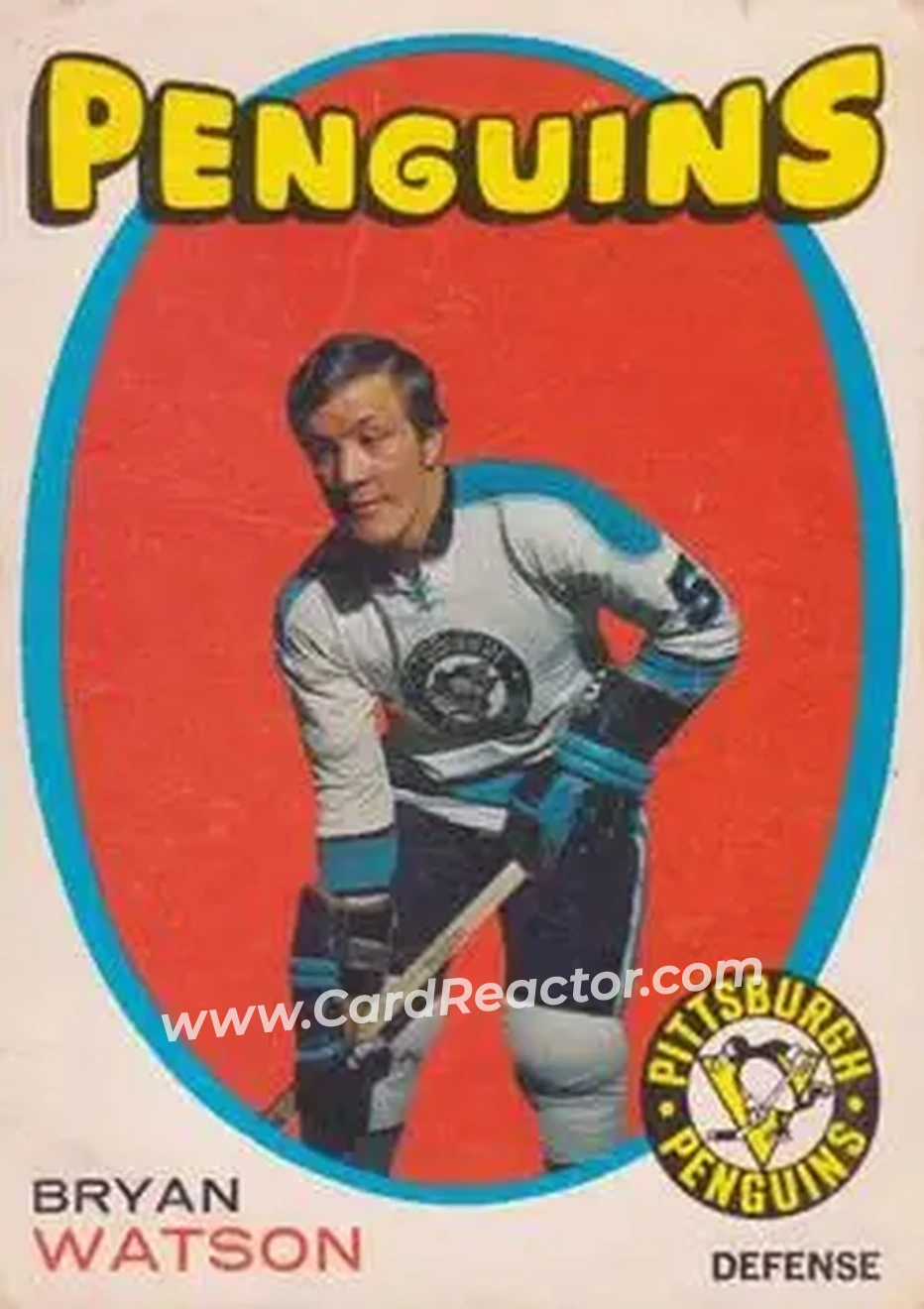 1971-72 O-Pee-Chee #132 Bryan Watson