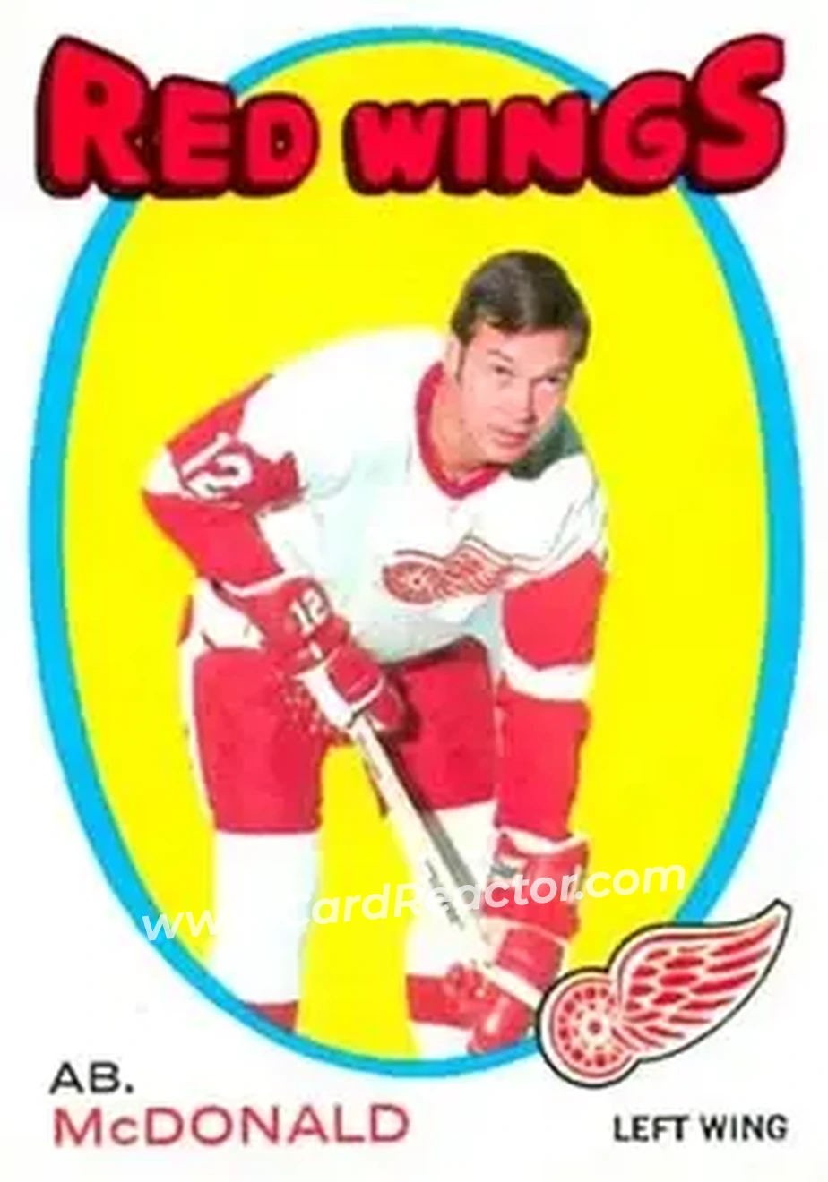 1971-72 O-Pee-Chee #134 Ab McDonald