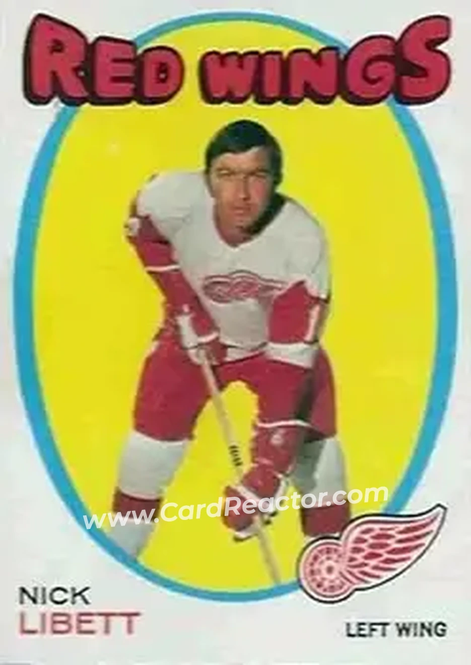 1971-72 O-Pee-Chee #140 Nick Libett