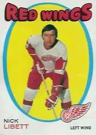 1971-72 O-Pee-Chee #140 Nick Libett