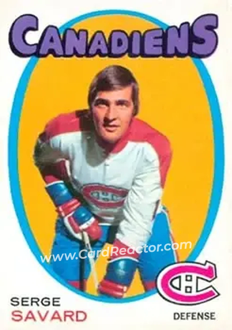 1971-72 O-Pee-Chee #143 Serge Savard