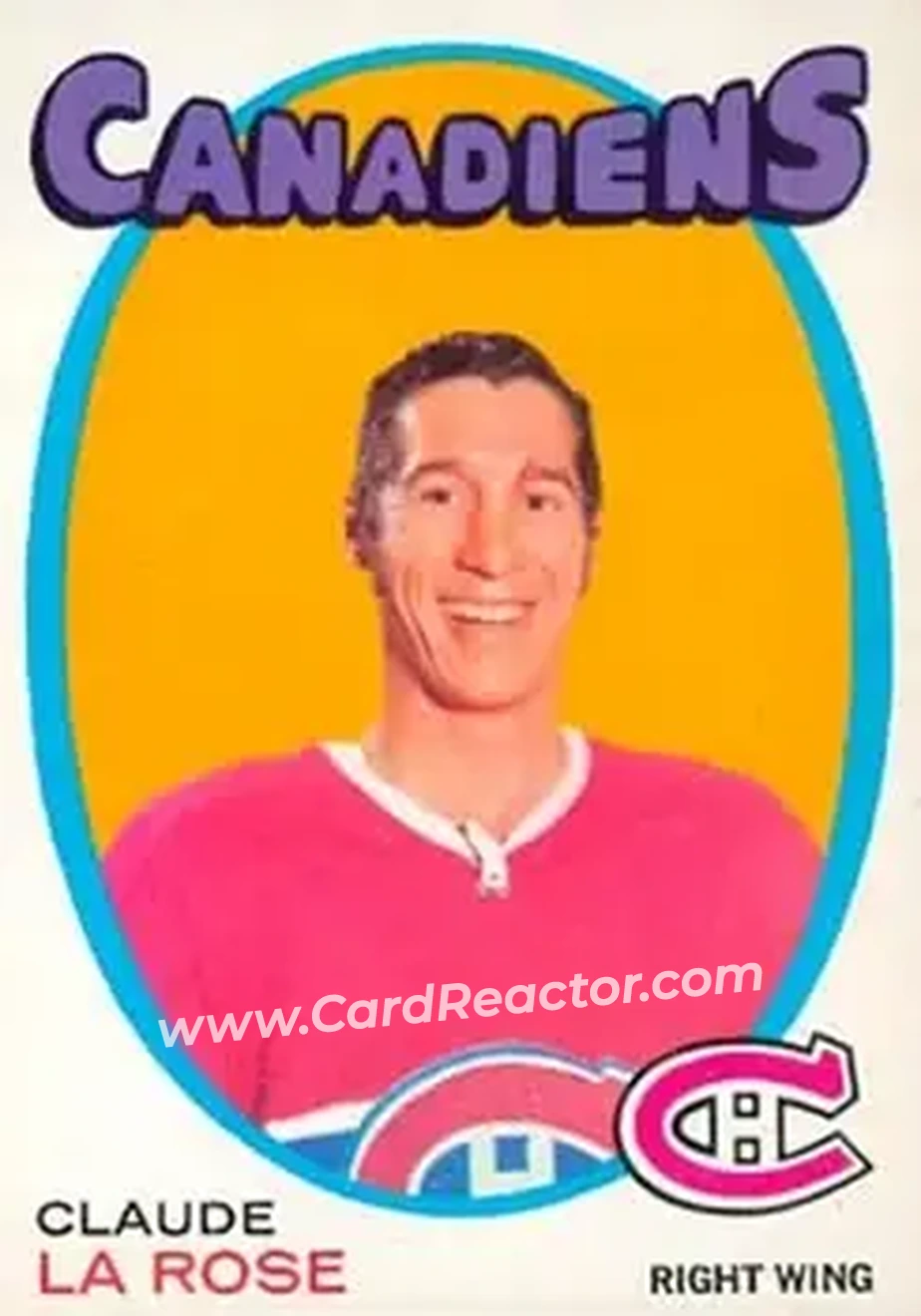 1971-72 O-Pee-Chee #146 Claude Larose