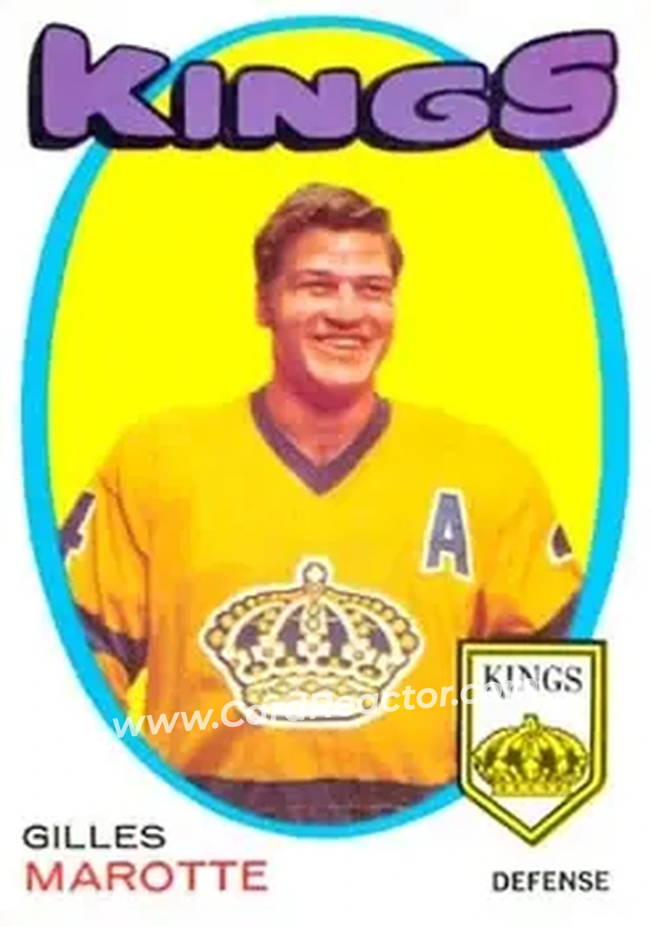 1971-72 O-Pee-Chee #151 Gilles Marotte