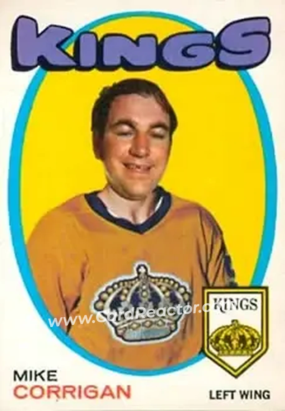 1971-72 O-Pee-Chee #157 Mike Corrigan