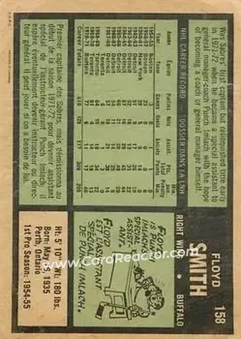 Back of Floyd Smith