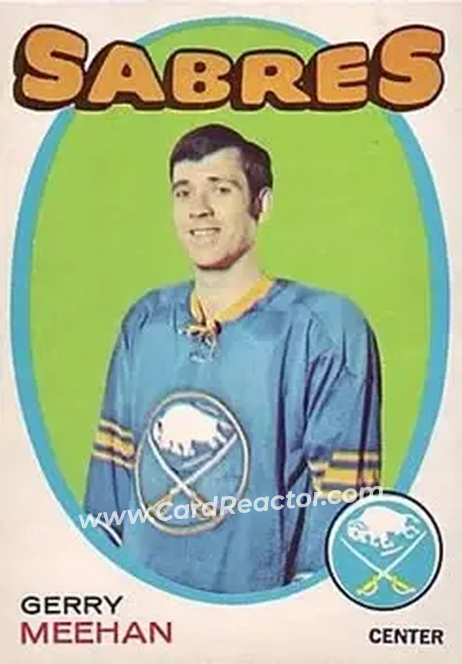 1971-72 O-Pee-Chee #160 Gerry Meehan