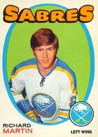 1971-72 O-Pee-Chee #161 Richard Martin