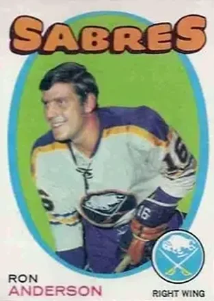 1971-72 O-Pee-Chee #163 Ron Anderson