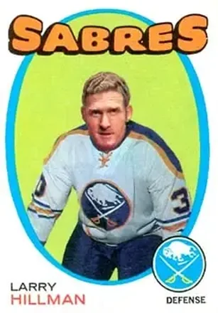 1971-72 O-Pee-Chee #168 Larry Hillman