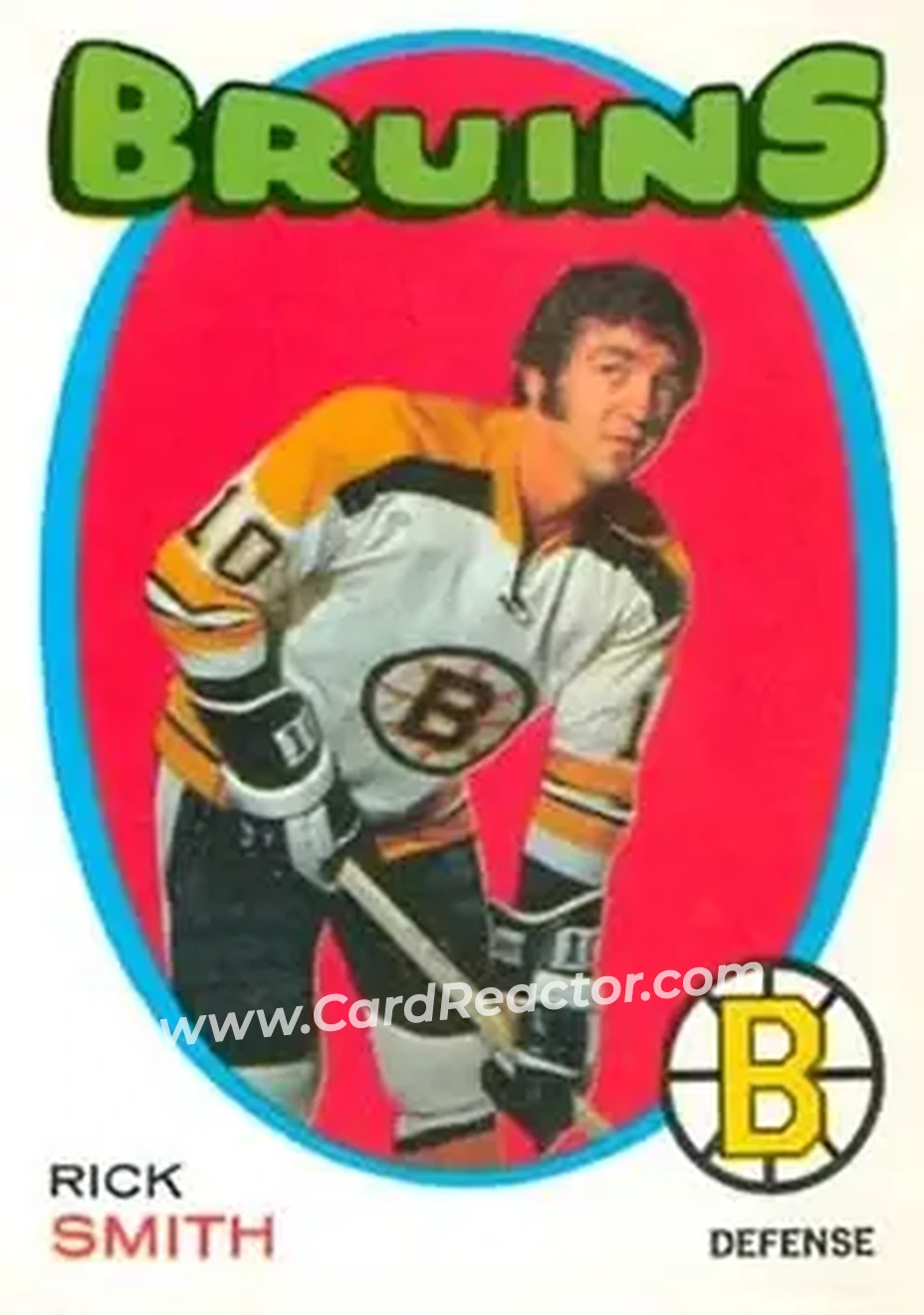 1971-72 O-Pee-Chee #174 Rick Smith
