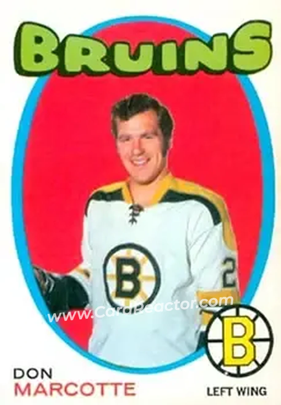 1971-72 O-Pee-Chee #176 Don Marcotte
