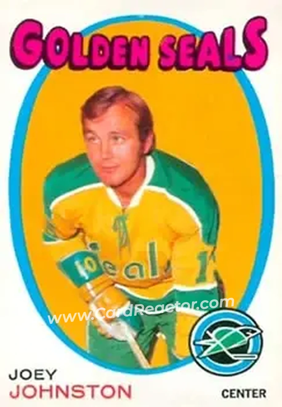 Front of Joey Johnston