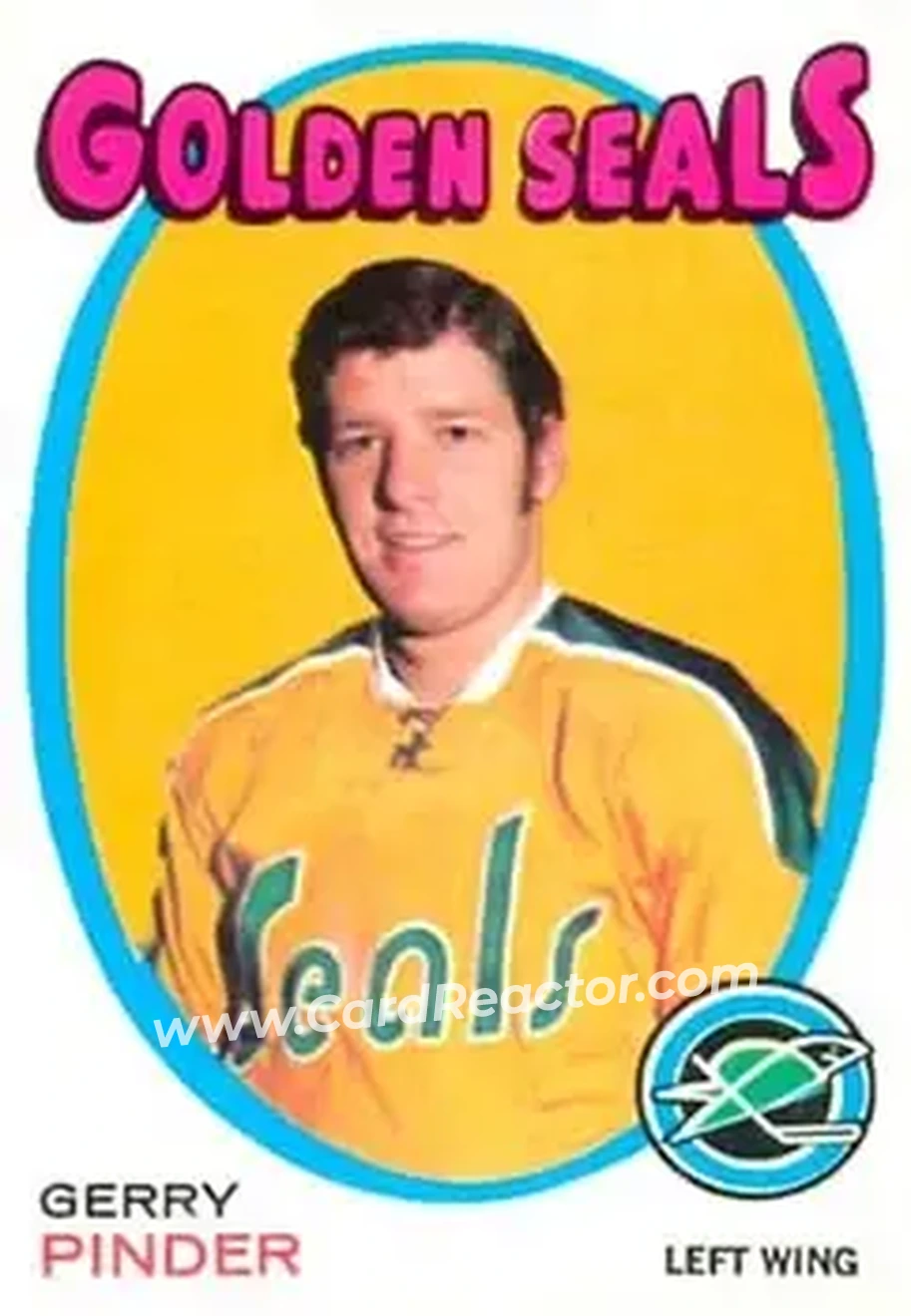 1971-72 O-Pee-Chee #185 Gerry Pinder