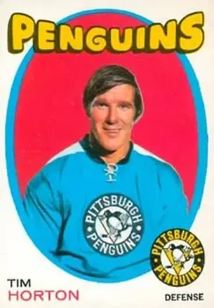 1971-72 O-Pee-Chee #186 Tim Horton