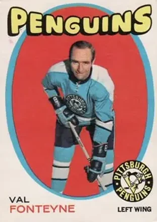 1971-72 O-Pee-Chee #189 Val Fonteyne