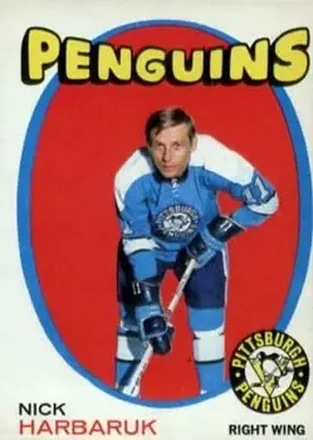 1971-72 O-Pee-Chee #191 Nick Harbaruk