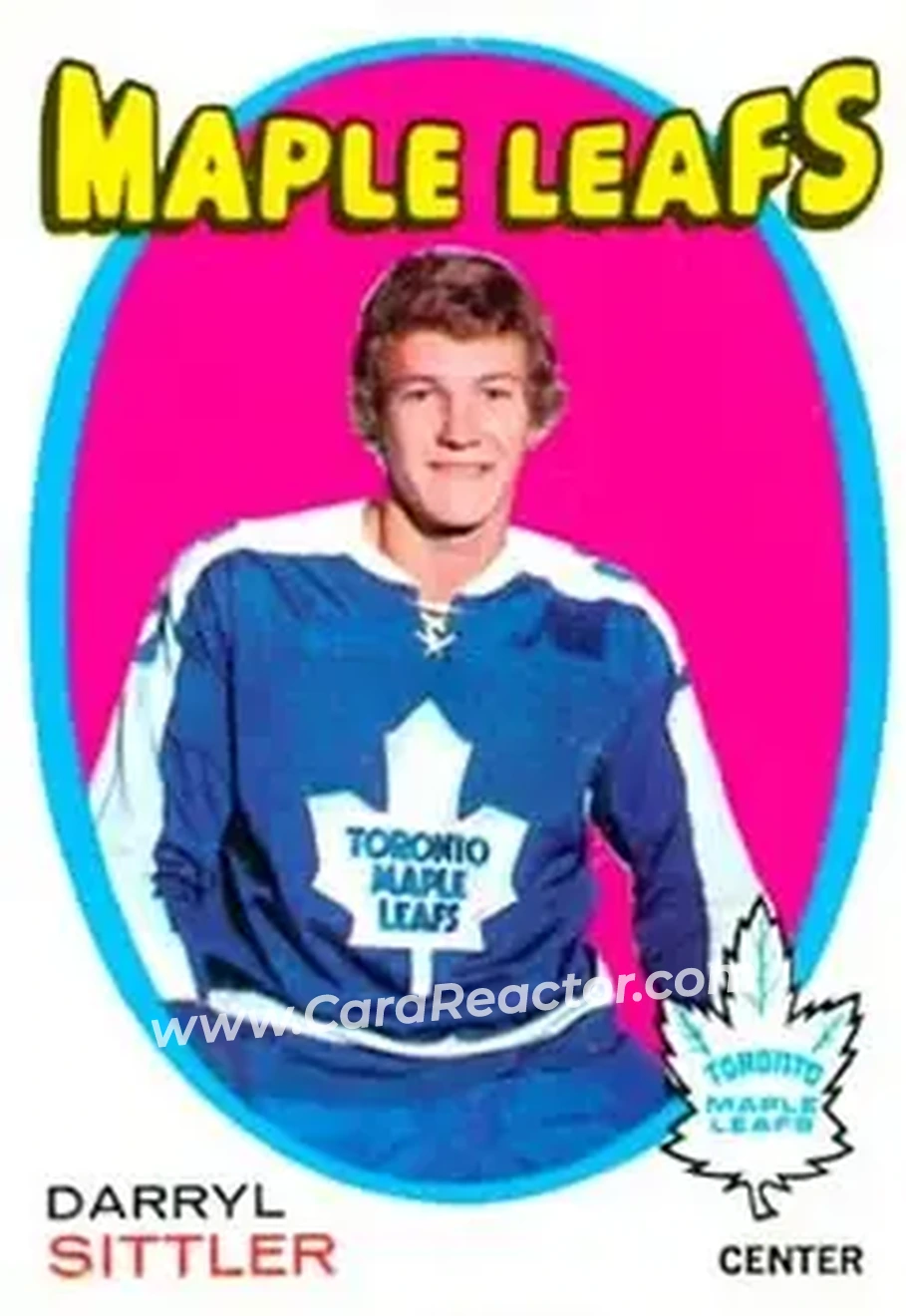 1971-72 O-Pee-Chee #193 Darryl Sittler