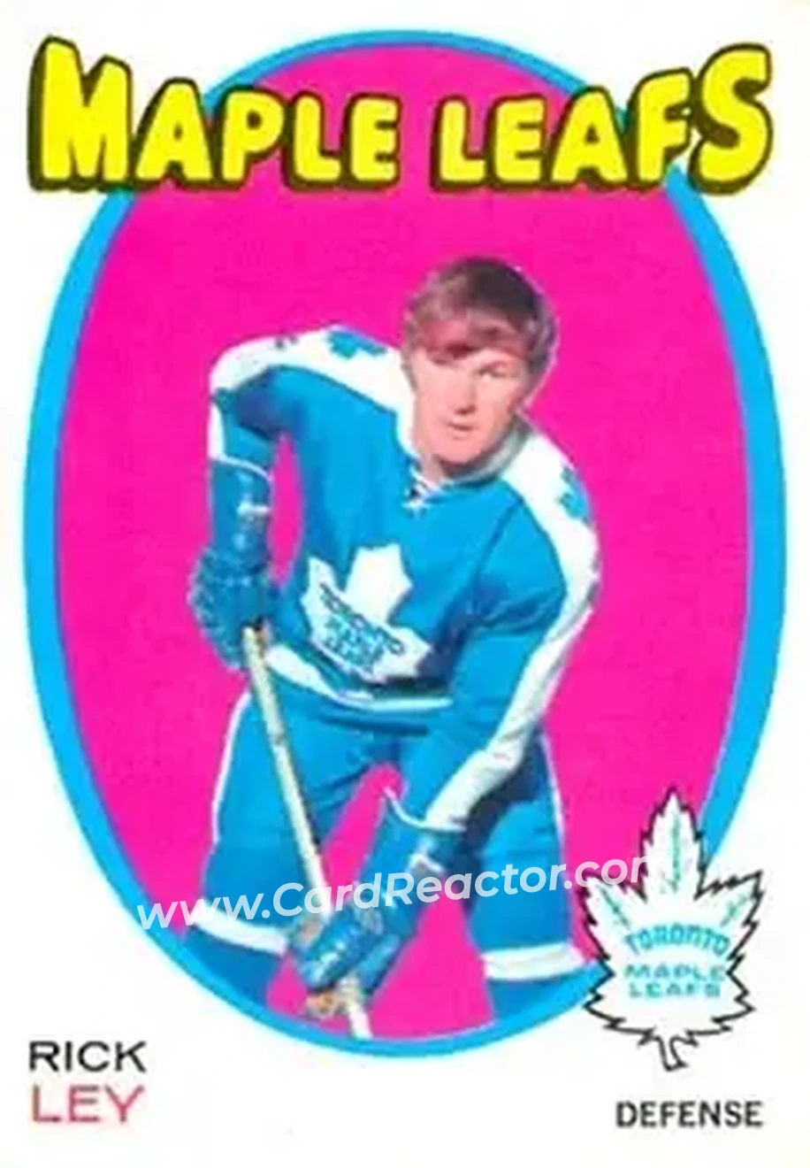 1971-72 O-Pee-Chee #194 Rick Ley