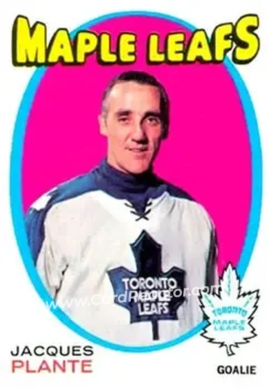 1971-72 O-Pee-Chee #195 Jacques Plante
