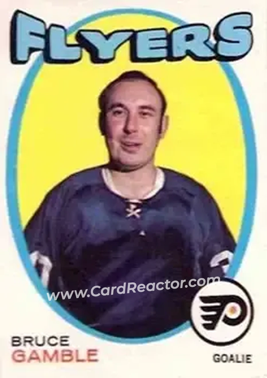 1971-72 O-Pee-Chee #201 Bruce Gamble