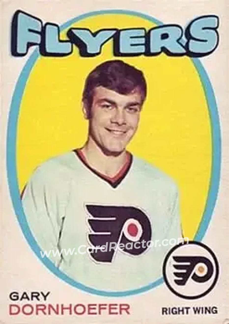 1971-72 O-Pee-Chee #202 Gary Dornhoefer