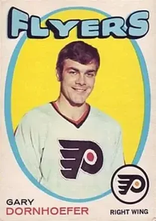 1971-72 O-Pee-Chee #202 Gary Dornhoefer