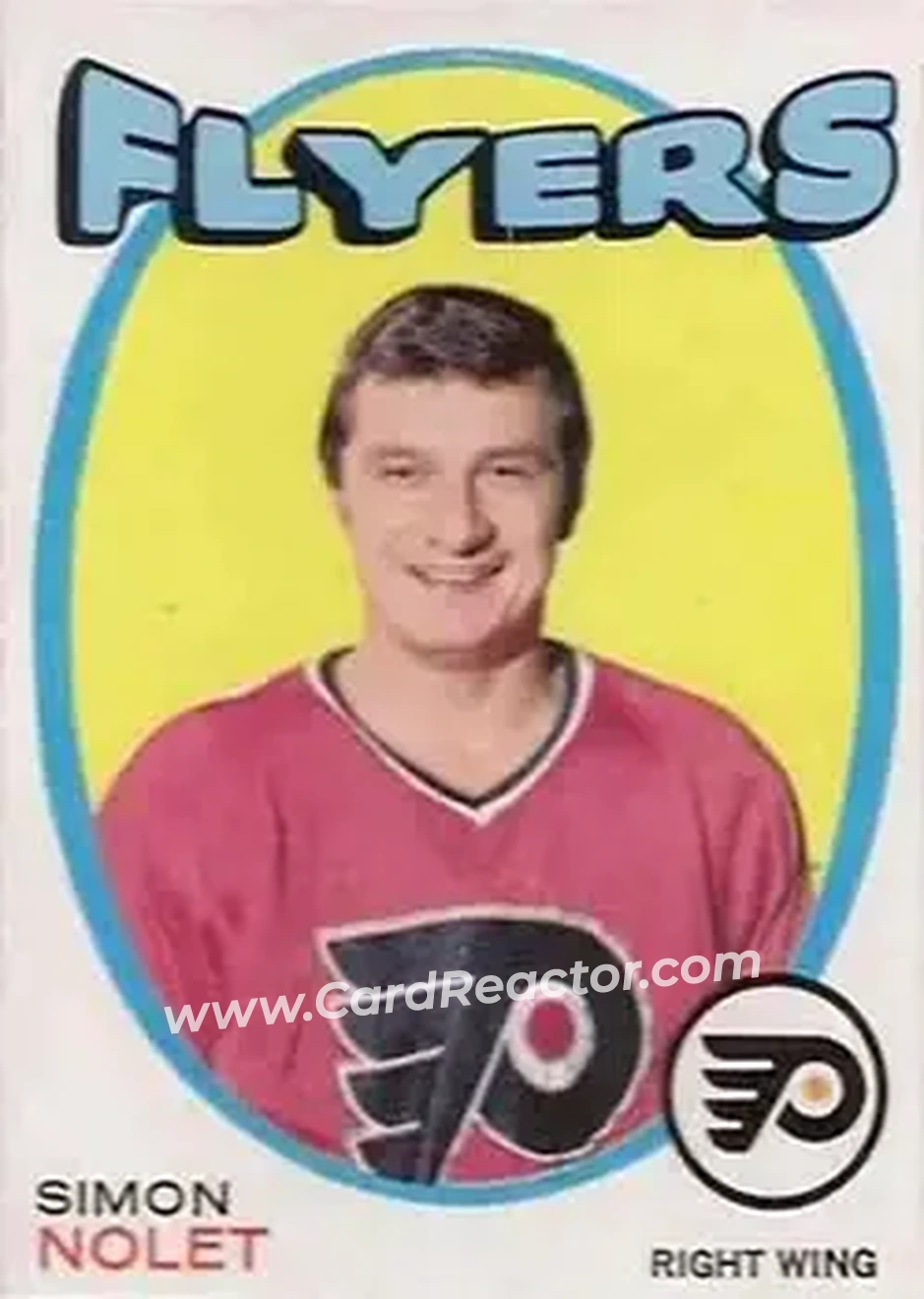 1971-72 O-Pee-Chee #206 Simon Nolet