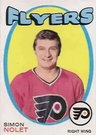 1971-72 O-Pee-Chee #206 Simon Nolet