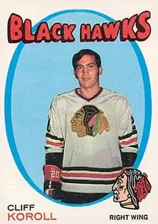 1971-72 O-Pee-Chee #209 Cliff Koroll