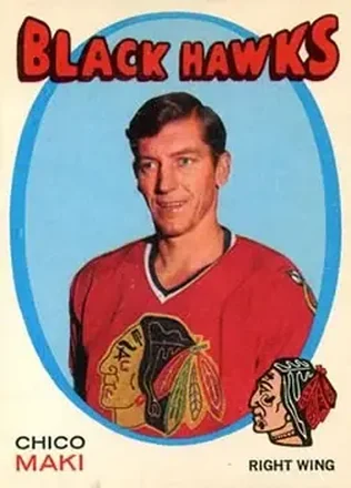 1971-72 O-Pee-Chee #210 Chico Maki