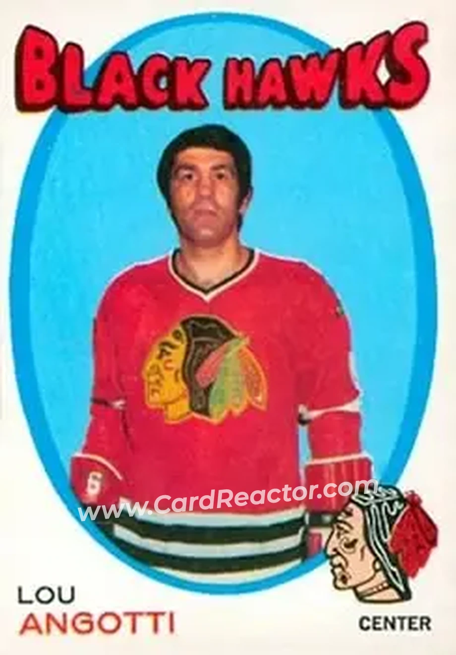 1971-72 O-Pee-Chee #212 Lou Angotti