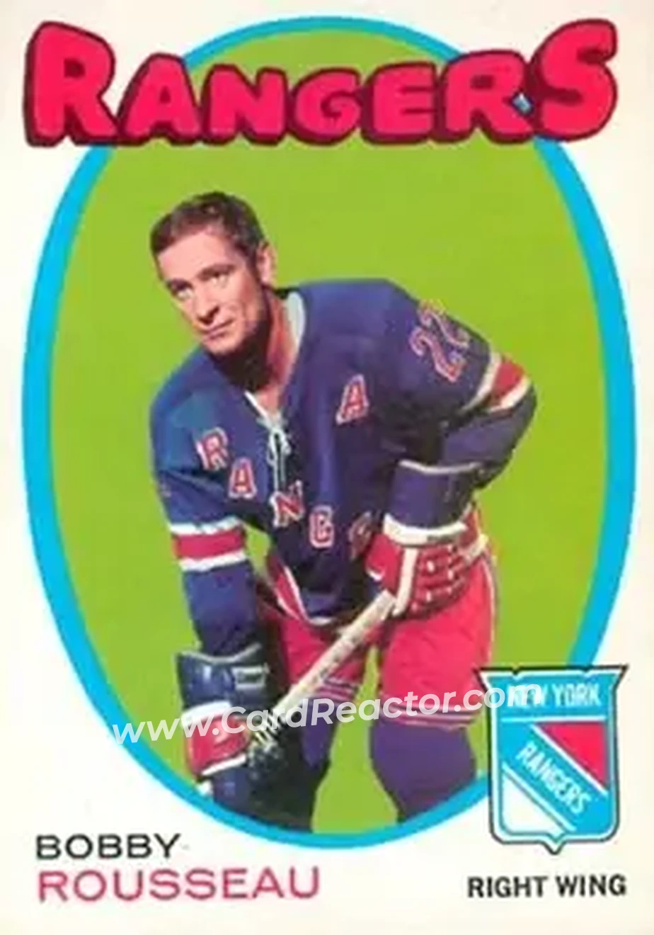 1971-72 O-Pee-Chee #218 Bobby Rousseau