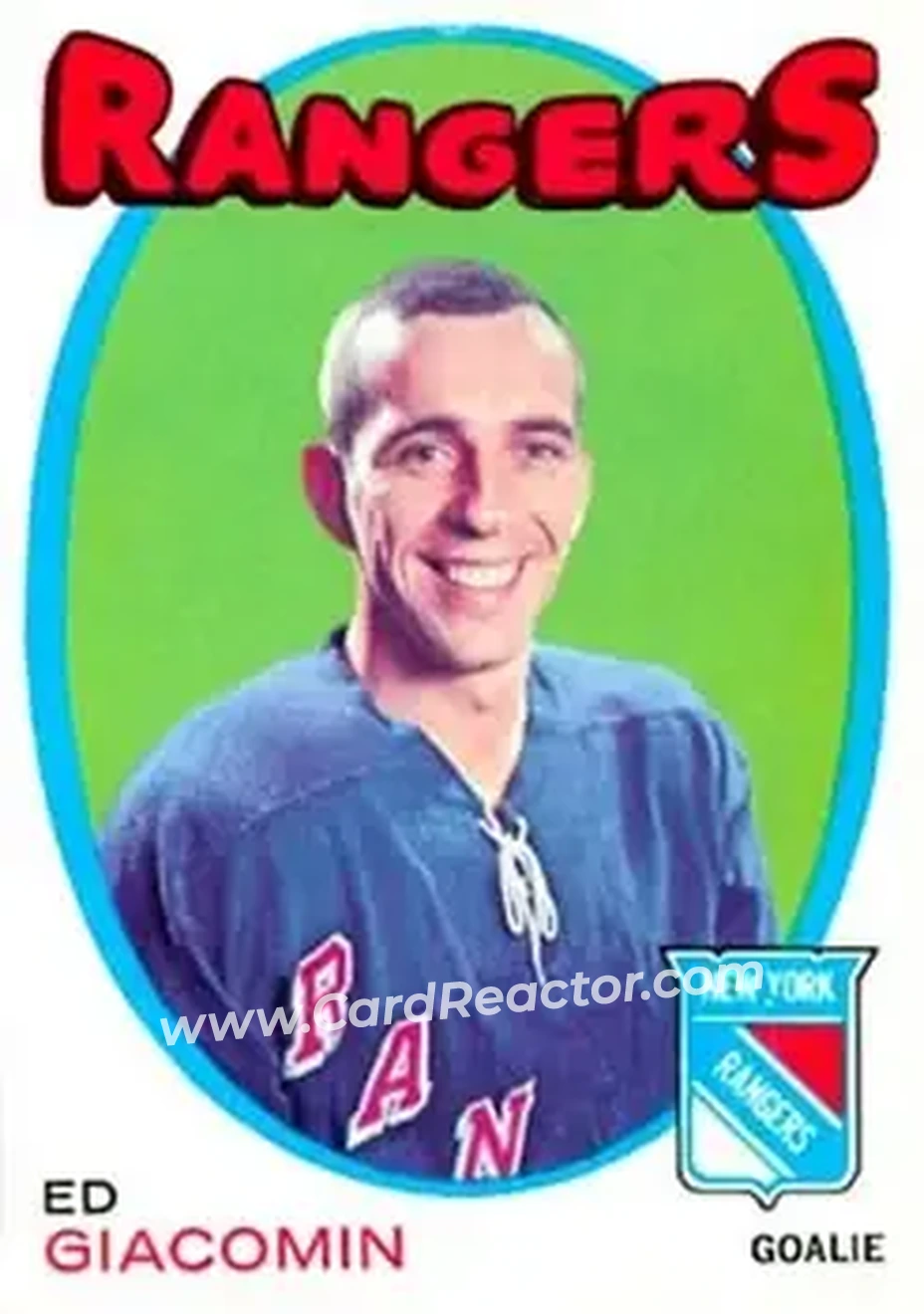 1971-72 O-Pee-Chee #220 Eddie Giacomin