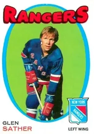 1971-72 O-Pee-Chee #221 Glen Sather