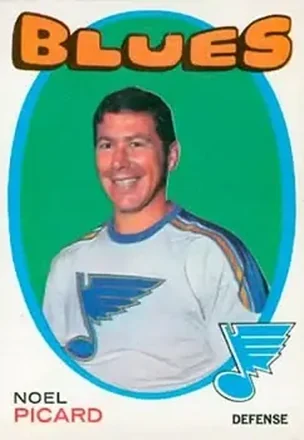 1971-72 O-Pee-Chee #224 Noel Picard