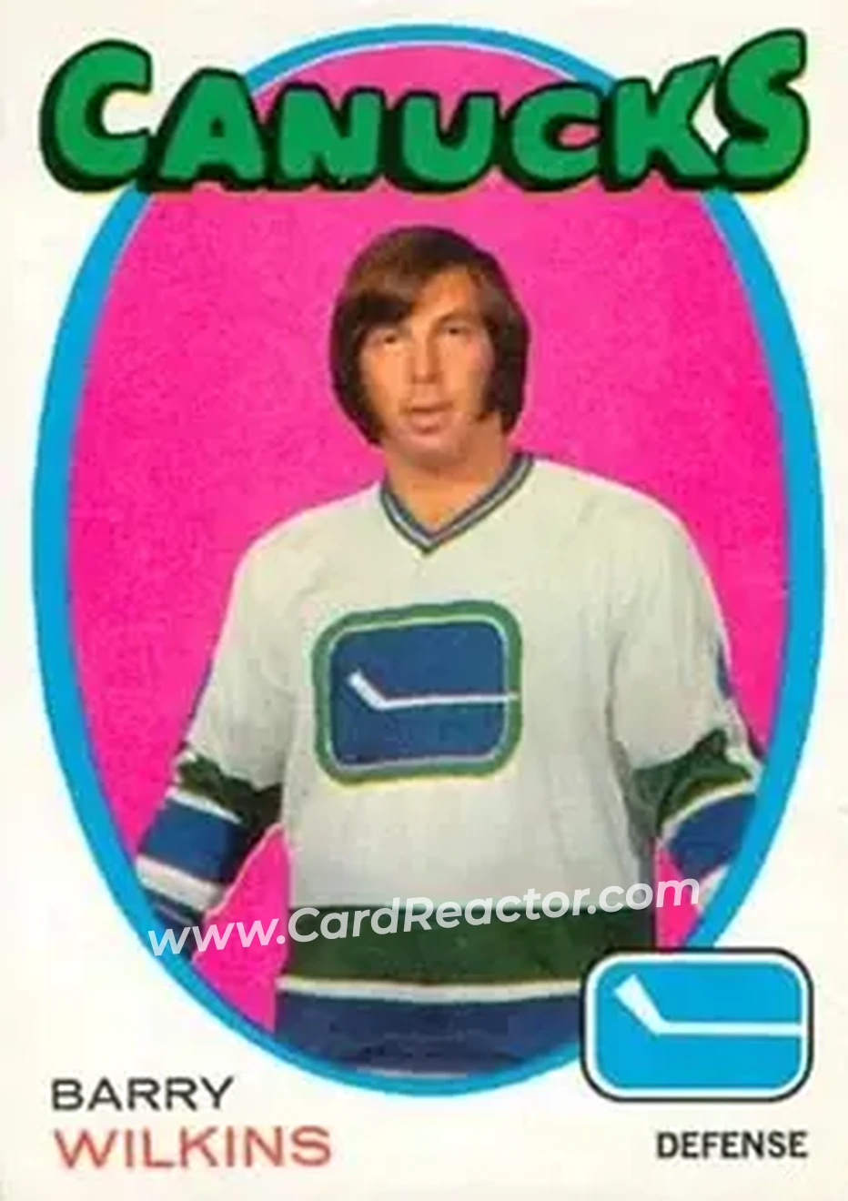 Front of Barry Wilkins