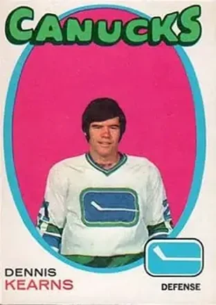 1971-72 O-Pee-Chee #231 Dennis Kearns