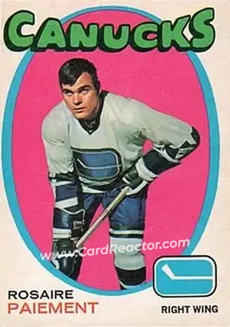 1971-72 O-Pee-Chee #233 Rosaire Paiement