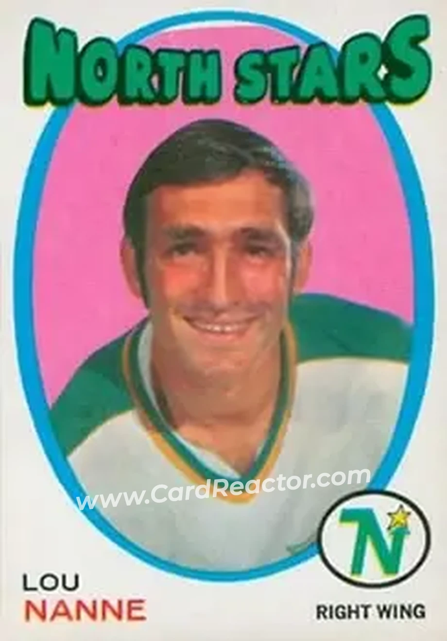 Front of Lou Nanne