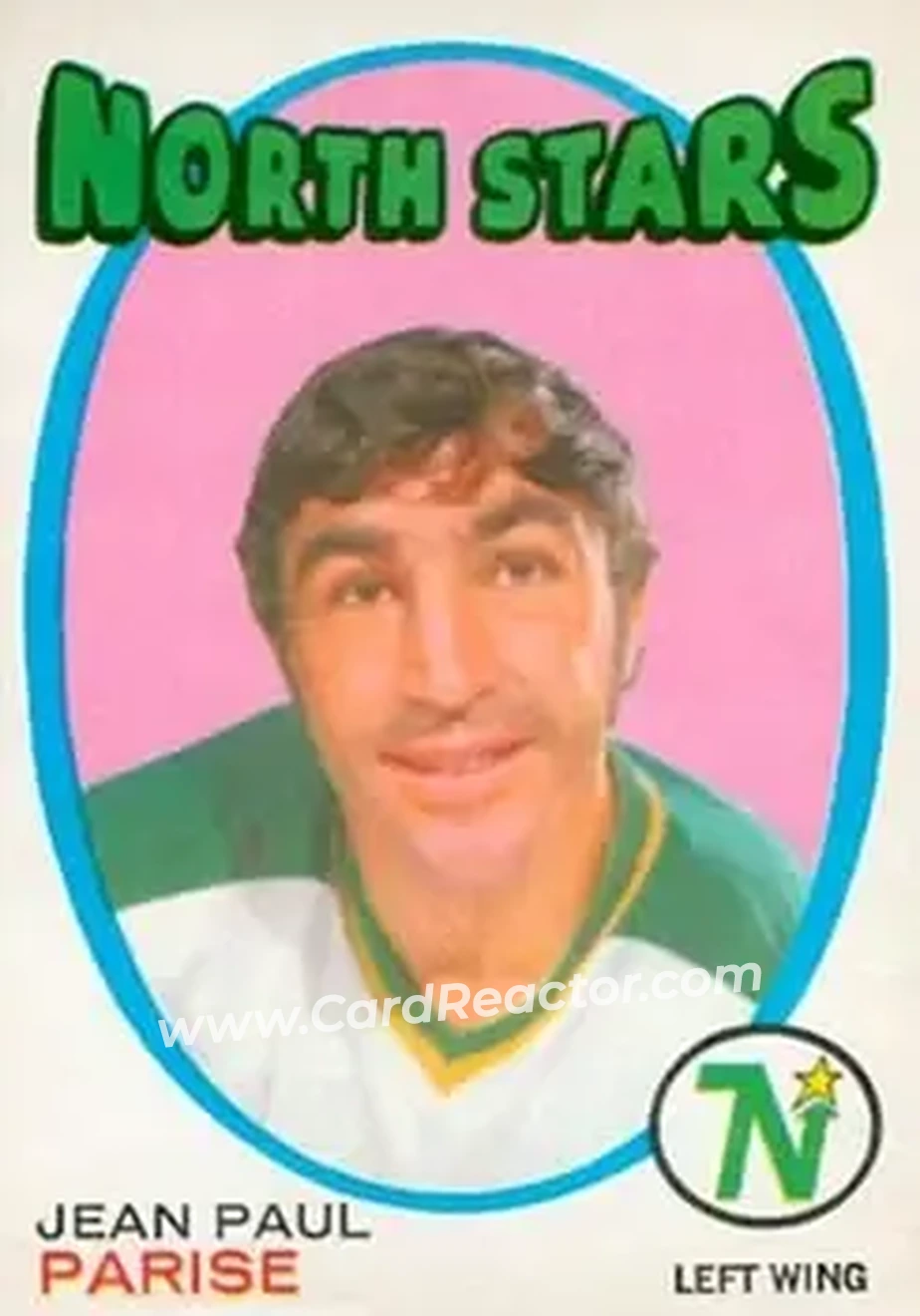 1971-72 O-Pee-Chee #243 Jean-Paul Parise