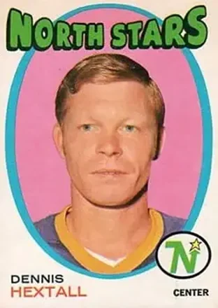 1971-72 O-Pee-Chee #244 Dennis Hextall