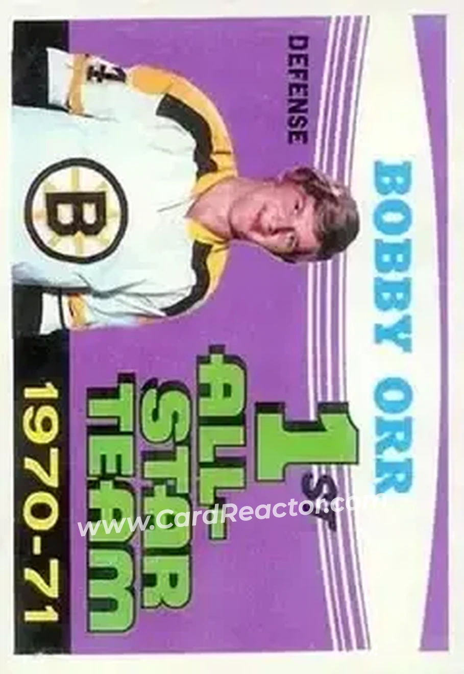 1971-72 O-Pee-Chee #251 Bobby Orr