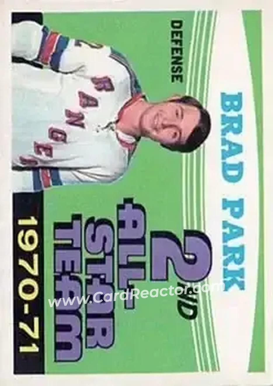 1971-72 O-Pee-Chee #257 Brad Park