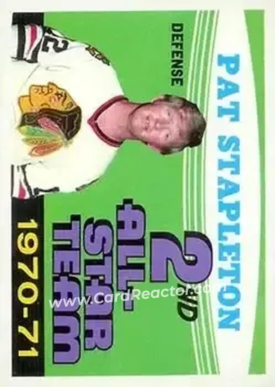 1971-72 O-Pee-Chee #258 Pat Stapleton